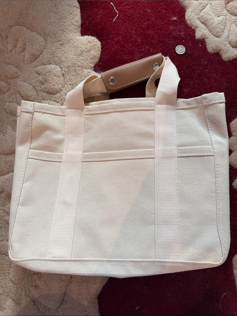 Canvas Tote Bag in Cream - Everyday Carry